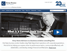 Tablet Screenshot of graystoneadvisors.com